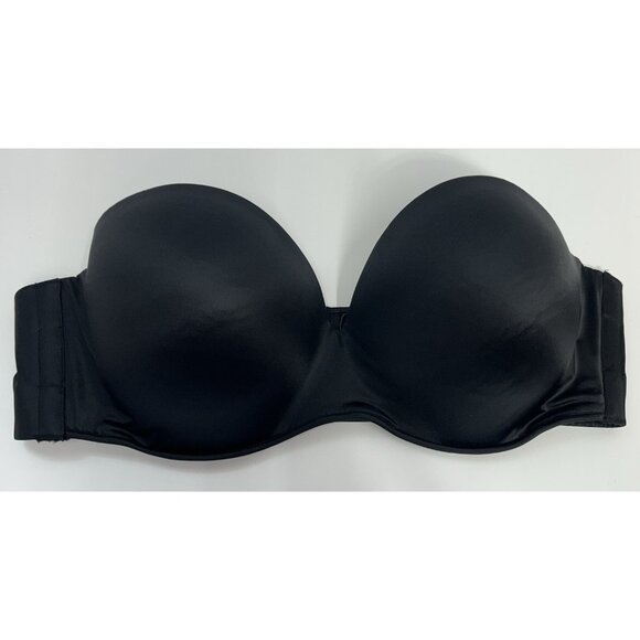 Cacique Black Strapless Bra - Picture 1 of 7